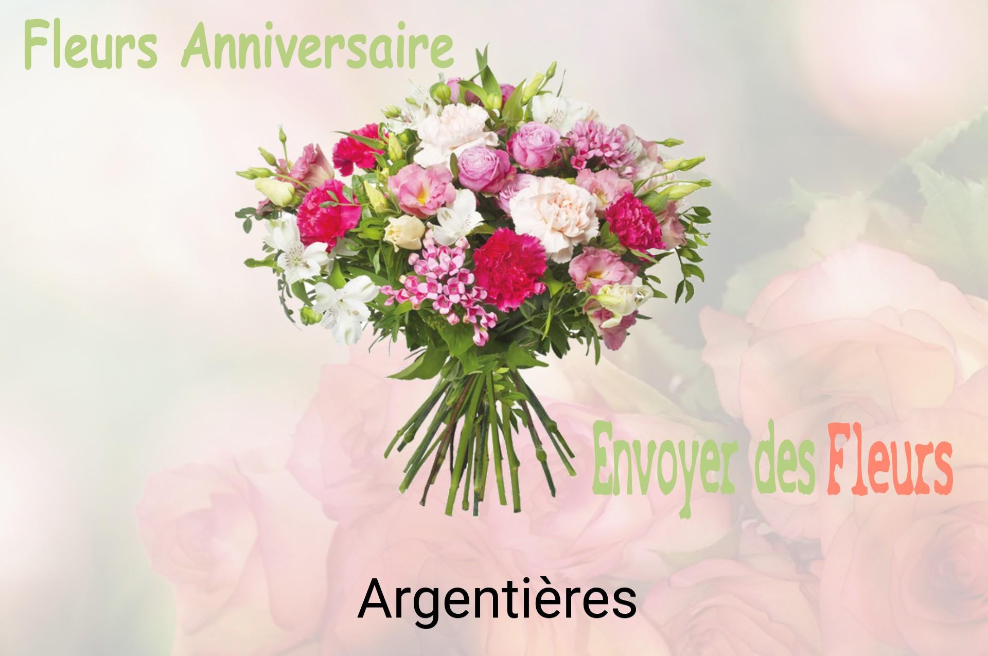 Bouquet de fleurs d’anniversaire livré à Argentières